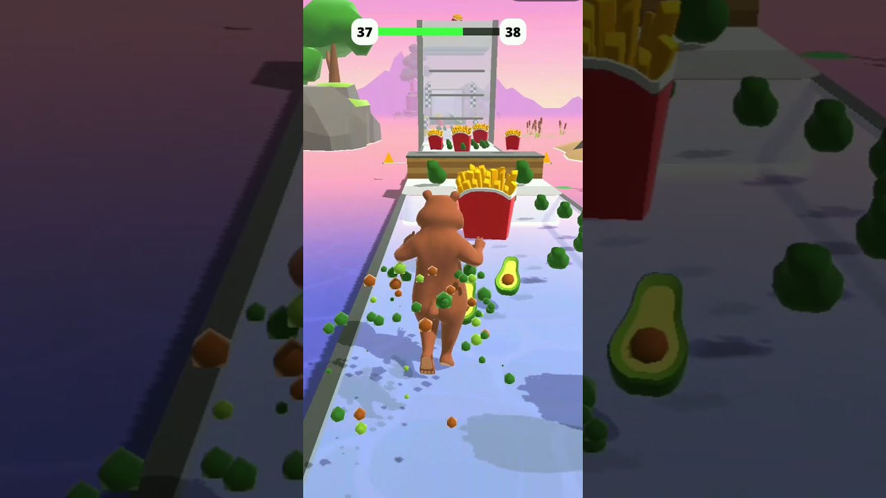 Mr. Brown Bear - Fat 2 Fit | Funny Android Games 