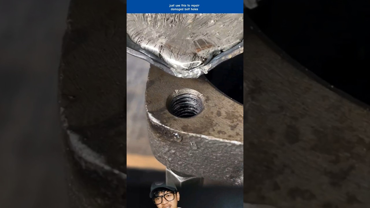 just use this to repair damaged bolt holes