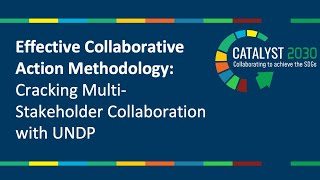 Effective Collaborative Action Methodology: Cracking Multistakeholder Collaboration With UNDP