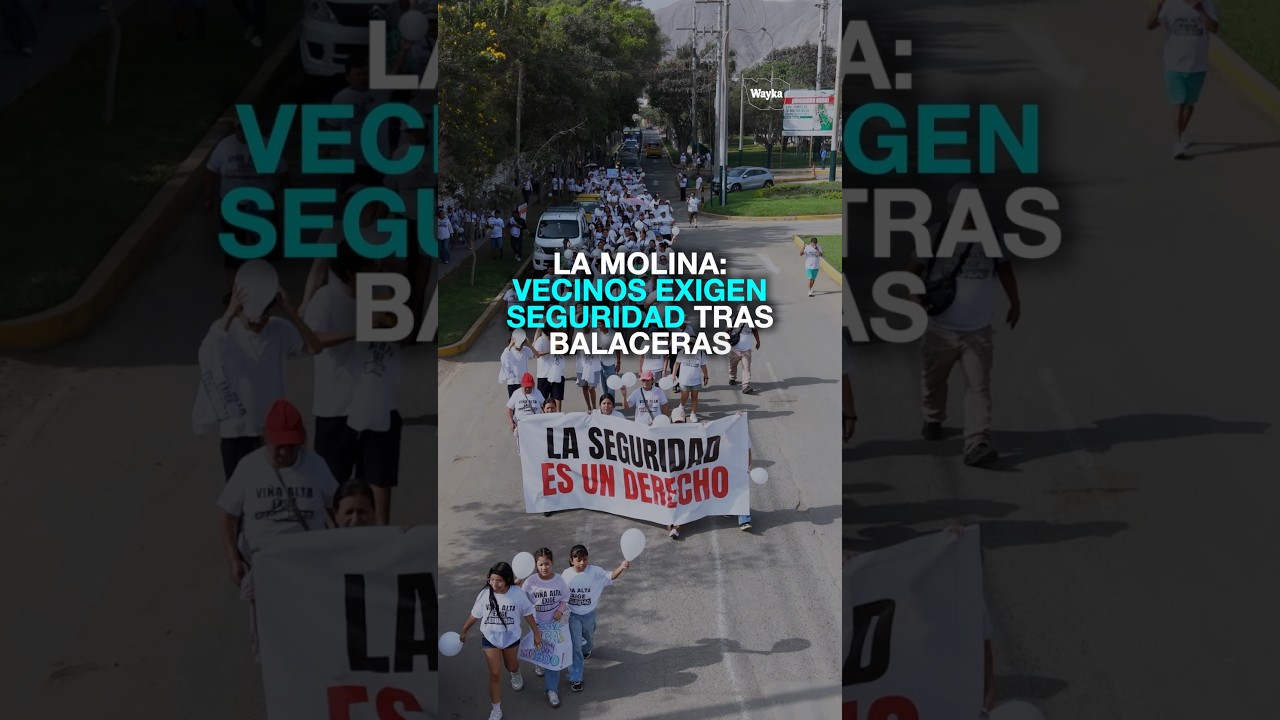 La Molina: Vecinos exigen seguridad tras balaceras