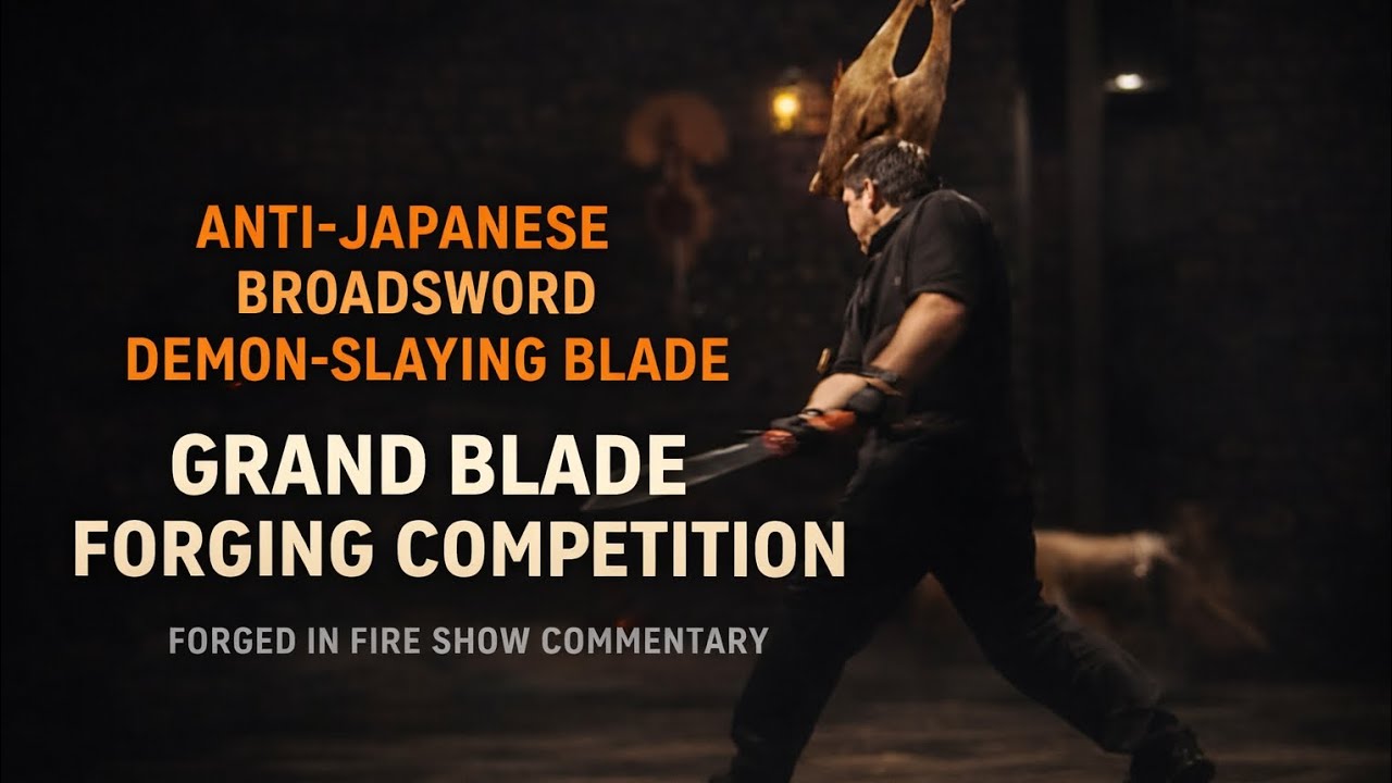  Grand Blade Forging Competition | Forged in Fire Style Weapon Challenge