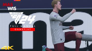 Crystal Palace vs Manchester United | EA FC 24 Realistic Gameplay | EPL Match Week 36