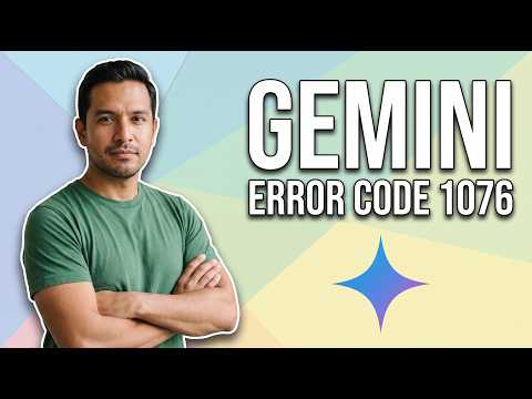 Fix Gemini Error Code 1076 (Easy Guide)