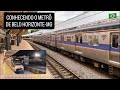 Circulação do Metrô de Belo Horizonte em Minas Gerais
