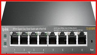 TP-Link TL-SG108PE: Reliable 8-Port Gigabit PoE Switch for Seamless Networking