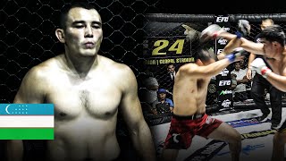 УЗБЕКСКИЙ ТАНК В ДЕЛЕ: Ахрор Нуралиев (УЗБ) - Самат Кылычбек (КР) / EFC 24