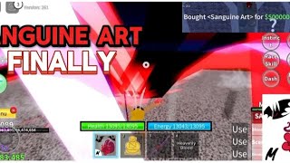 I OBTAIN THE HARDEST FIGHTING STYE IN BLOXFRUIT | SANGUINE ART!! #roblox #bloxfruts