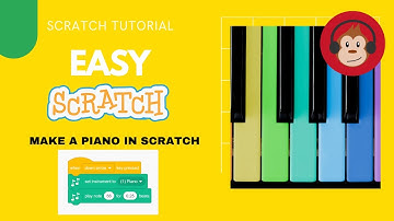 Scratch 3.0 Tutorial - How To Make A Piano in Scratch
