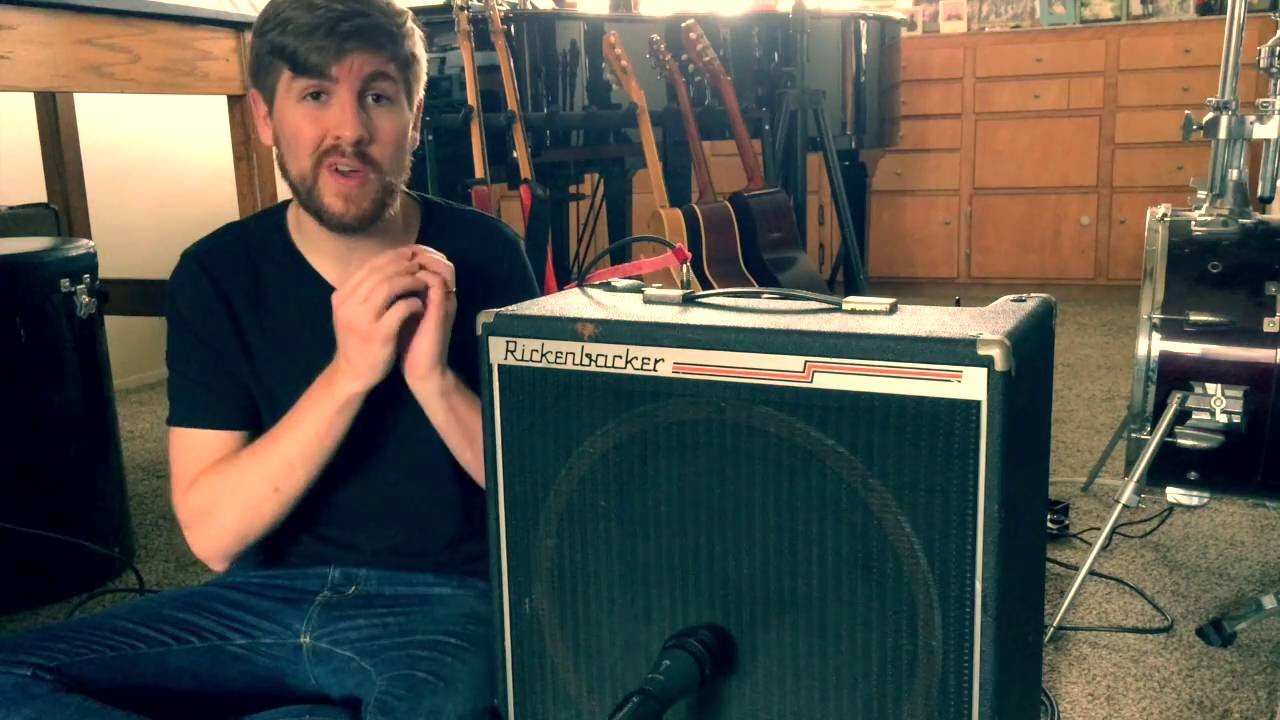 Vintage Gear Demo: Rickenbacker TR35B Bass Amp - YouTube
