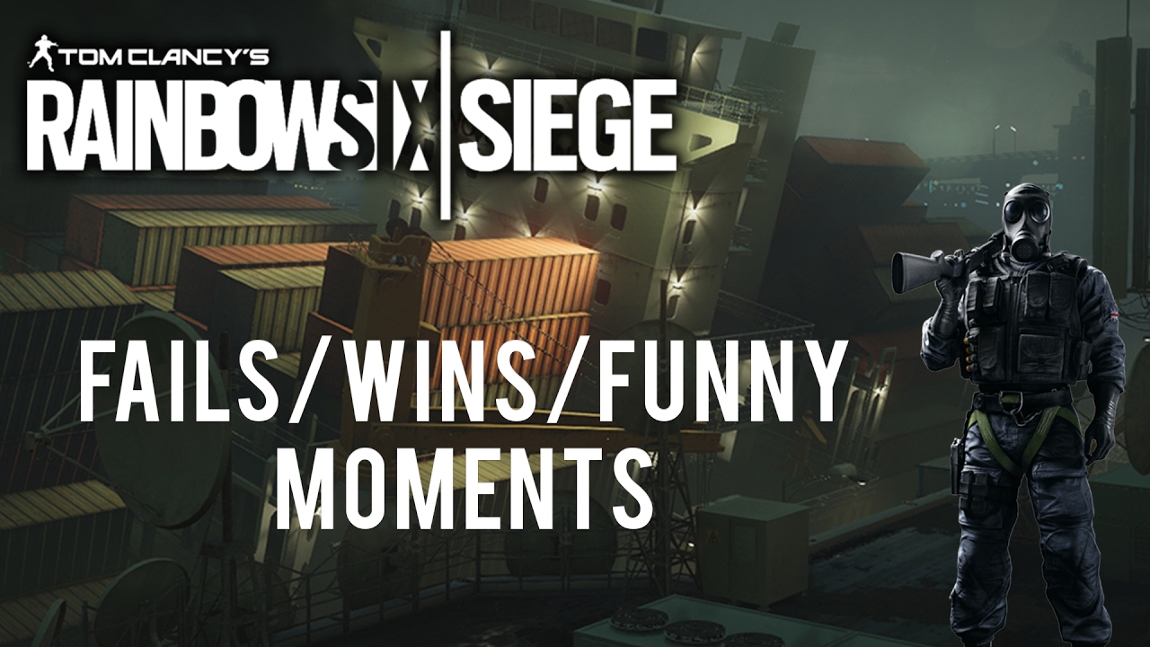 Rainbow Six Siege - Fails,Wins & Funny moments 1 - YouTube