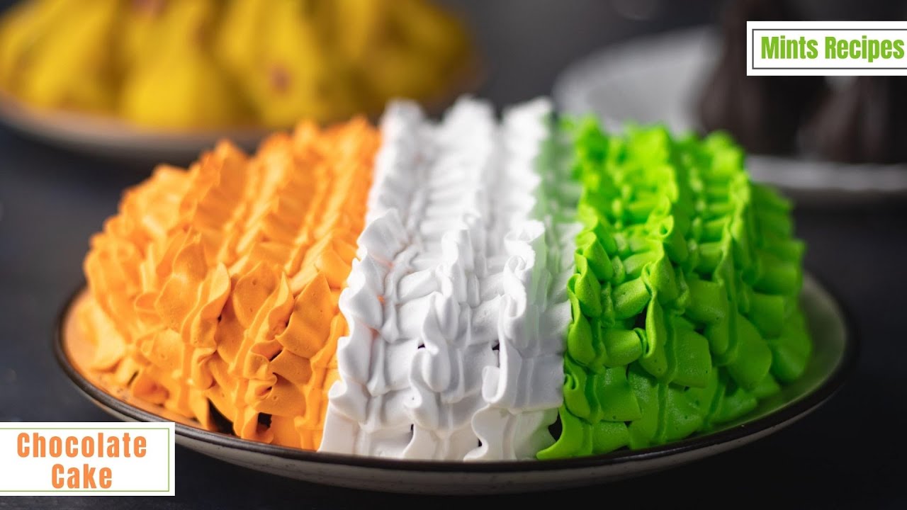 Tricolor Cake Recipe - Tricolor Food Recipes | Mints Recipes | MintsRecipes
