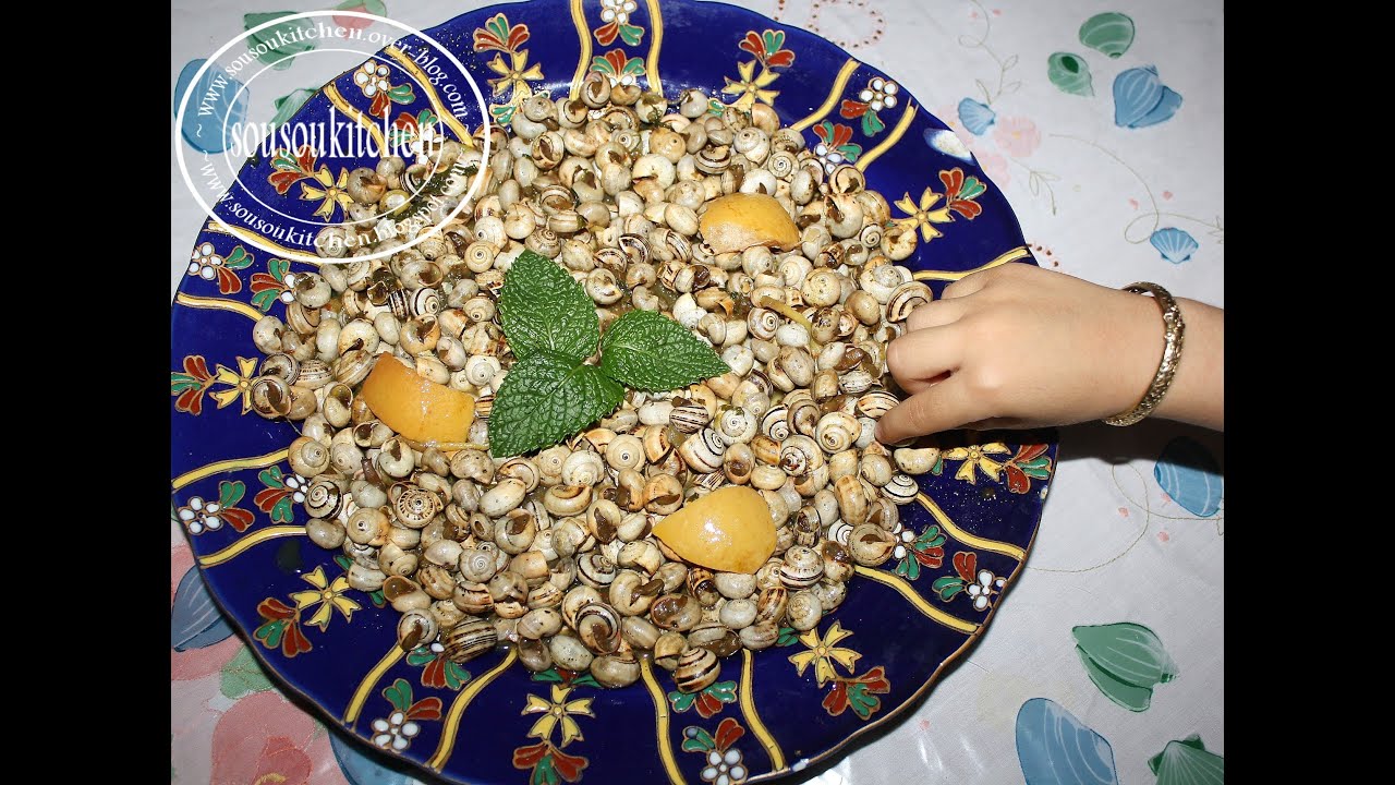Escargots à la Marocaine / Snails the moroccan waySousoukitchen YouTube