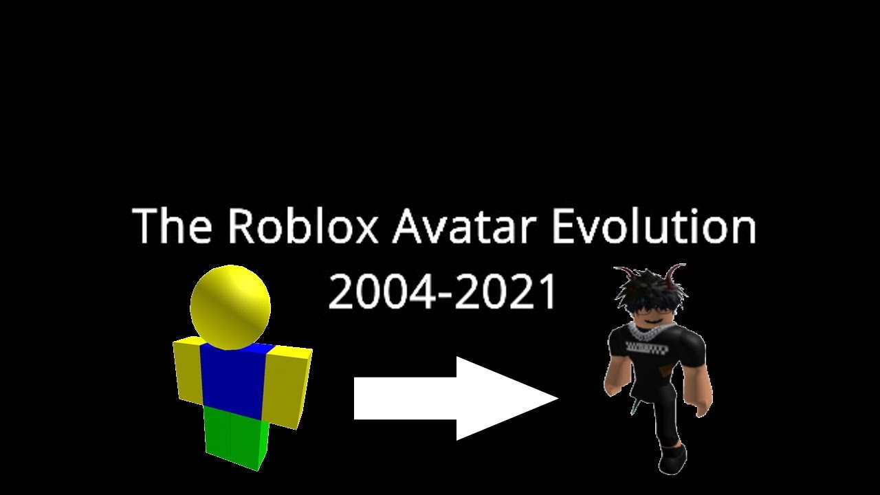 The Roblox Avatar Evolution (2004-2021) - YouTube