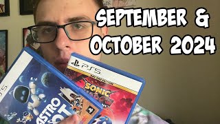 September & October 2024 Game Pickups - Ncs07