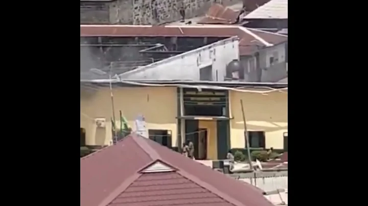 IKOYI PRISON BREAK/ IKOYI PRISON SET ON FIRE / LAGOS