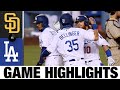 Justin Turner leads the Dodgers to a 6-0 win | Padres-Dodgers Game Highlights 8/12/20
