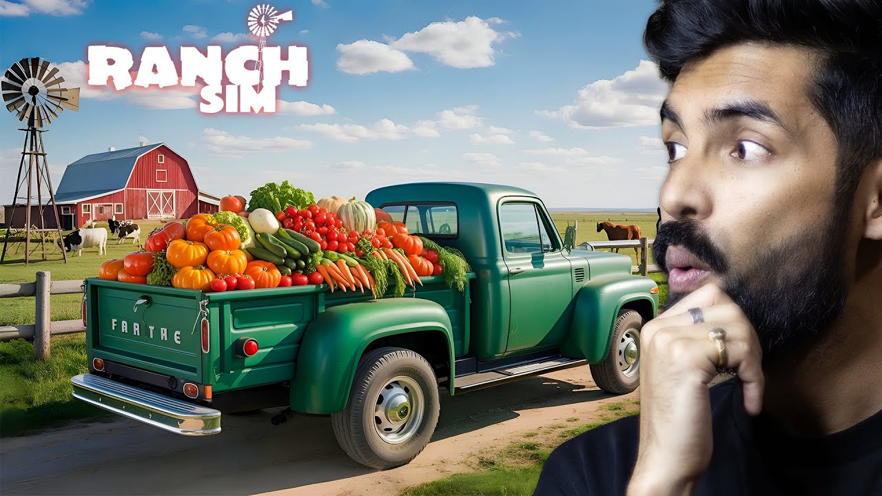 Selling ALL My Vegetables for Big Profit! | Ranch Simulator