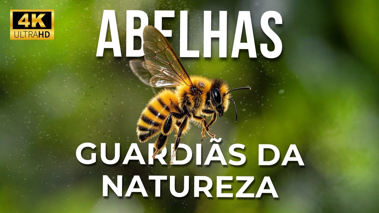 ABELHAS | As Guardiãs da Natureza | DOCUMENTÁRIO COMPLETO 4K