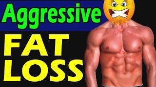 🔥How to burn fat faster🔥 Most AGGRESSIVE Fat Loss Strategy ➦ Lose 10 pounds in 2 weeks at Home Gym