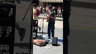 ISHAN - The Blue - Busking in Melbourne #newmusic #livemusic #looping #busking #shorts