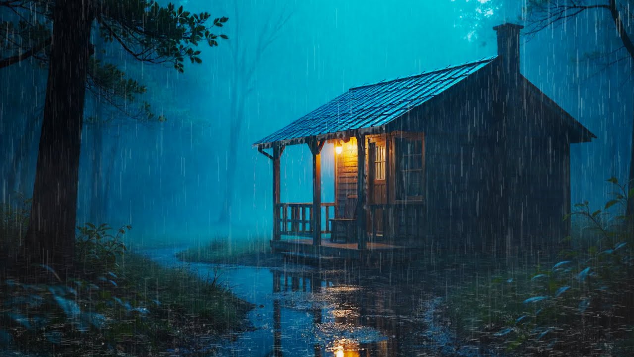 🌧️ Calm Rain Sounds for Focus | White Noise for Work & Productivity