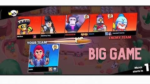 Colt, Brawl Stars, Big Game