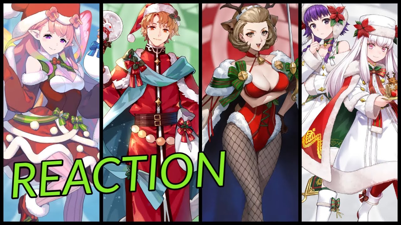 CHRISTMAS MANUELA WARMS MY WINTER | Fire Emblem Heroes Winter Dreamland Reaction [FEH]