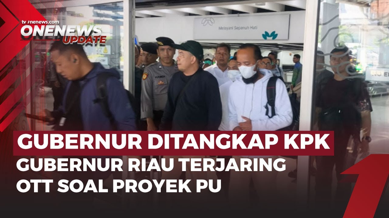 Baru 8 Bulan Menjabat, Gubernur Riau Abdul Wahid Terjaring OTT KPK | OneNews Update