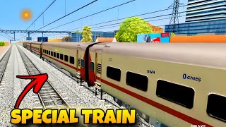 JOURNEY IN FESTIVAL SPECIAL TRAIN 🧐 || Indian Train Simulator || Indian Train Game || Train Videos  screenshot 5