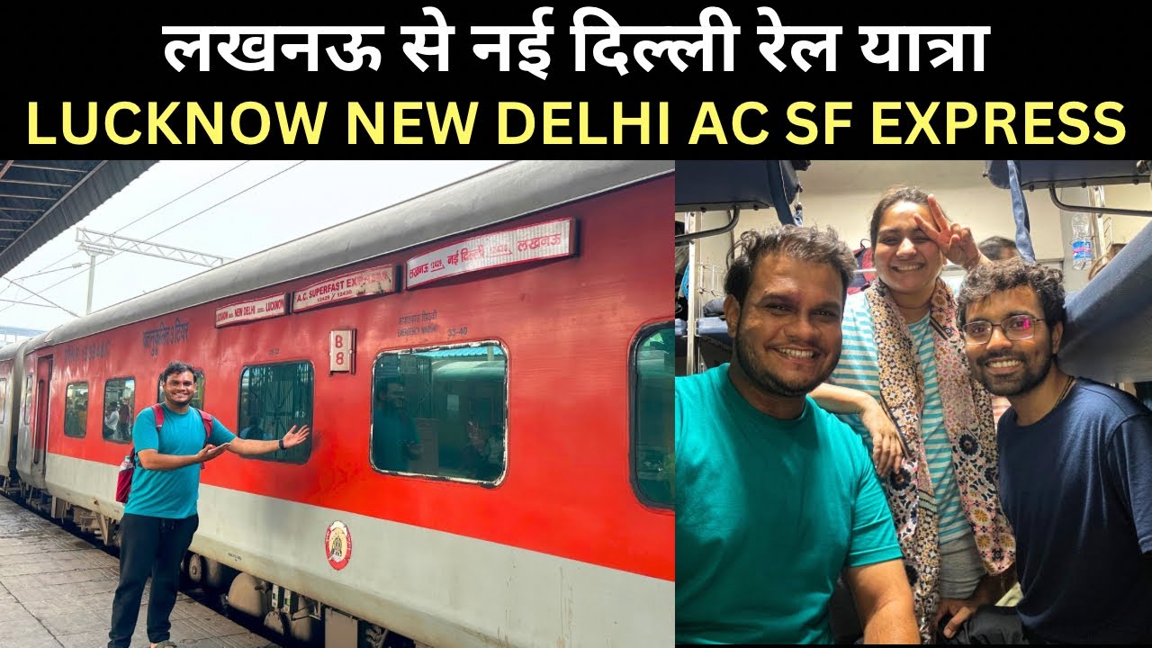 Best Overnight train from Lucknow to New Delhi 12429 Lucknow New Delhi ...