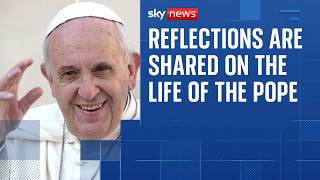 Worshippers and head of Catholic Church in UK remember Pope Francis