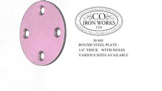30-841  Custom Ornamental Iron Works