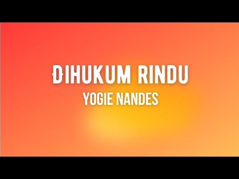 Yogie Nandes - Sampai Henti Nadiku (New Version)
