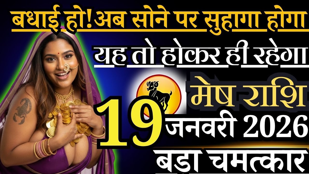 मेष राशि बधाई हो!अब सोने पर सुहागा होगा यह तो होकर ही रहेगा । Mesh Rashi
