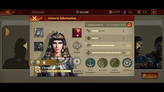 Great Conqueror  Rome : My General and item ( flag , gem summon , equipment , rune) screenshot 2