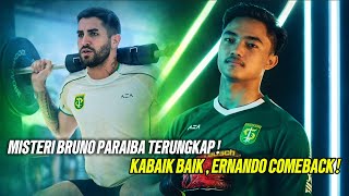 Misteri Bruno Paraiba Terungkap! Salah Rekrut Lagi? Kabar Baik Ernando Ari Bangkitkan Persebaya