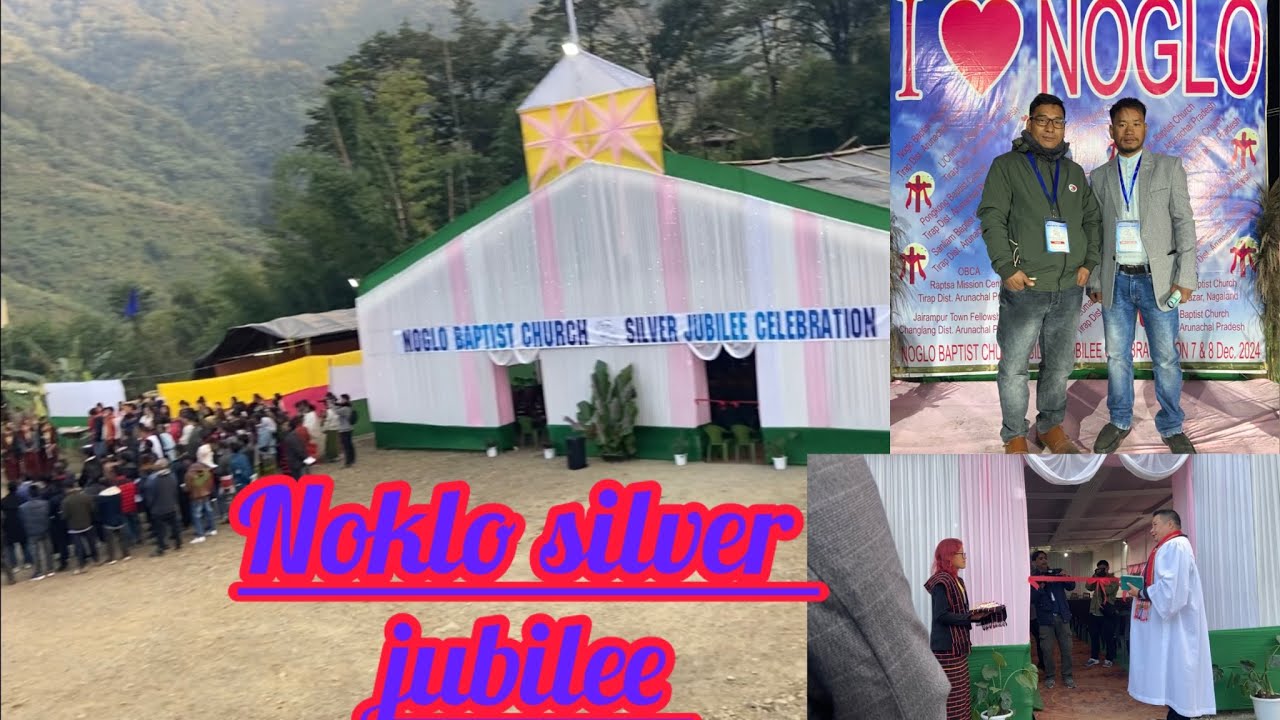 Noklo Noklo Baptist church silver jubilee celebration 🎉💒👏👏 - YouTube
