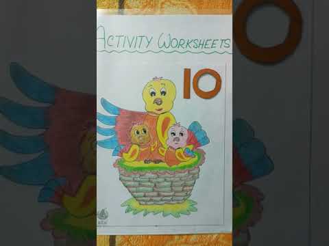 SAS Creations II Learning number 10 II How to teach the students to write number 10 II Worksheets