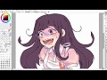 Danganronpa "Despair Expressions" Speed Paint