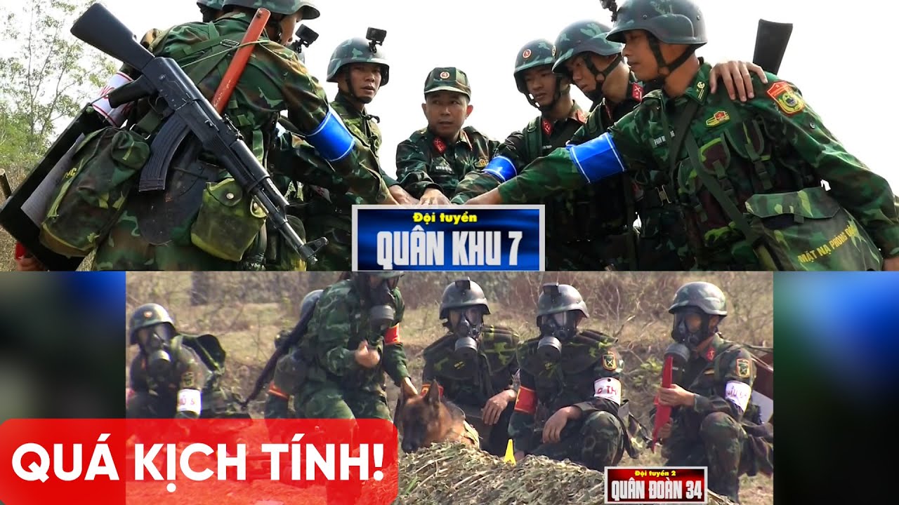 Quân khu số 1 mới nhất 19/4/2025 | Cuộc thi đấu của Quân đoàn 34 và Quân khu 7 siêu hay