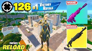 126 Elimination Solo "RELOAD” Gameplay Wins (Fortnite Chapter 7 PS5 Controller)