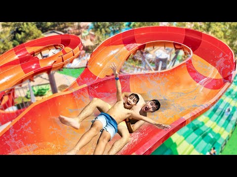 PARC AQUATIQUE RULANTICA -  Toboggans 100% FUN !!!