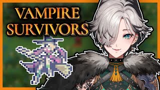 【VAMPIRE SURVIVORS】 oh no dont bite me vampire omgggg nooo haha stop~【NIJISANJI EN | Kunai Nakasato】