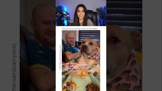 WHY DOES HER DOG DO THIS 😭