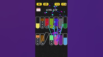 🏅 Water Sort 🧪 LEVEL 473 🧪 #shorts #watersort #puzzle #walkthrough #solution #guia #guiarapida