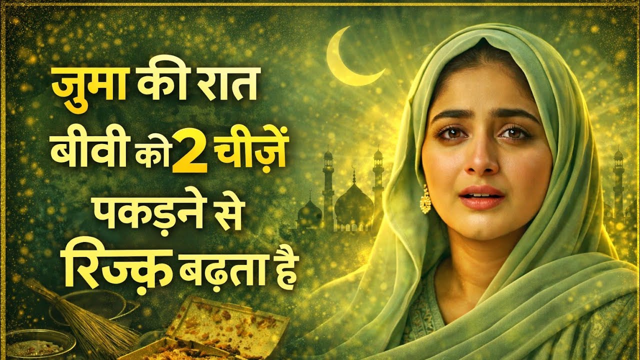 जुमा की रात बीवी की 2 चीजें पकड़ने से रिज़क मे इज़ाफ़ा होता है | Haq Ki Baatien