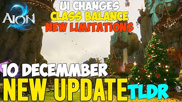 AION 2 NEW UPDATE : Kinah and Abyss Daily Limits, Chanter and Cleric Finally Buffed, Ui Improved