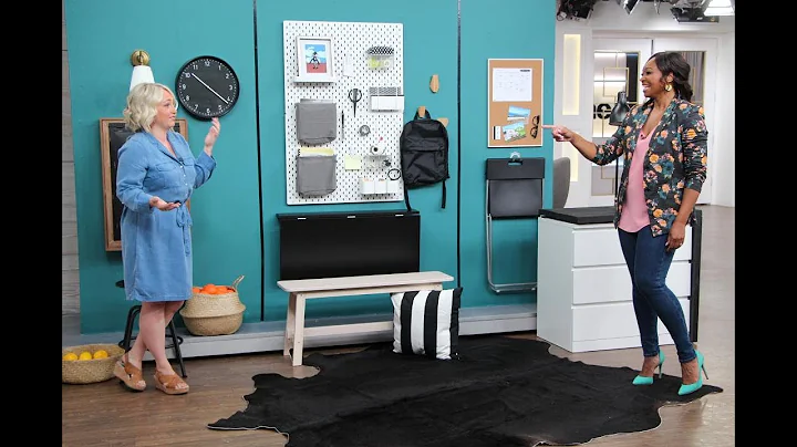 3 simple small-space solutions for a DIY homework station