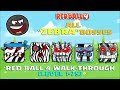 RED BALL 4 - "ALL ZEBRA BOSSES" Battles & Complete Game Walk-Through with 'BLACK BALL' (Level 1-75)