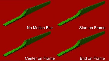 Blender Motion Blur Comparison